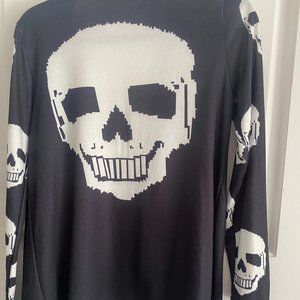 Skull Cardigan NWT